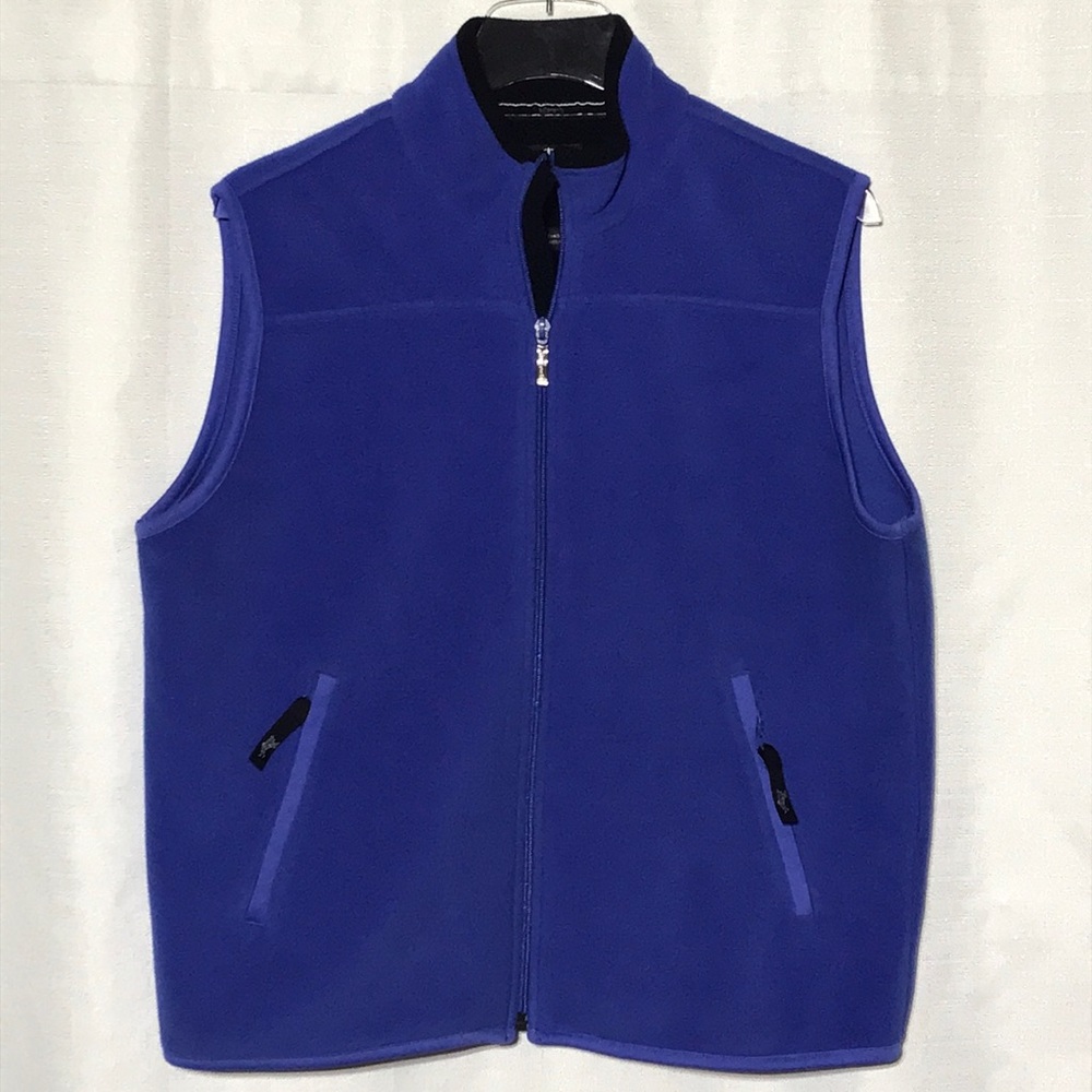 ASHWORTH Fleece Vest - Periwinkle